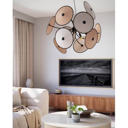 ByRydens - Viseča svetilka na kablu CAPPELLO 4xE14/5W/230V