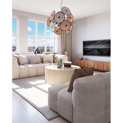 ByRydens - Viseča svetilka na kablu CAPPELLO 4xE14/5W/230V