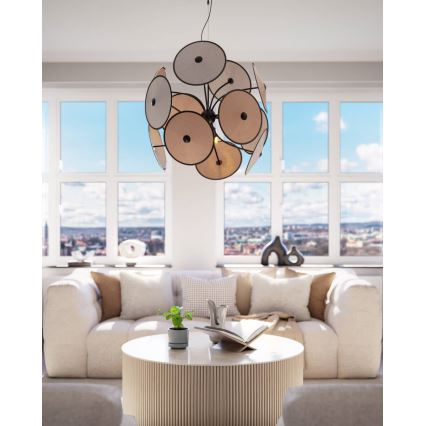 ByRydens - Viseča svetilka na kablu CAPPELLO 4xE14/5W/230V