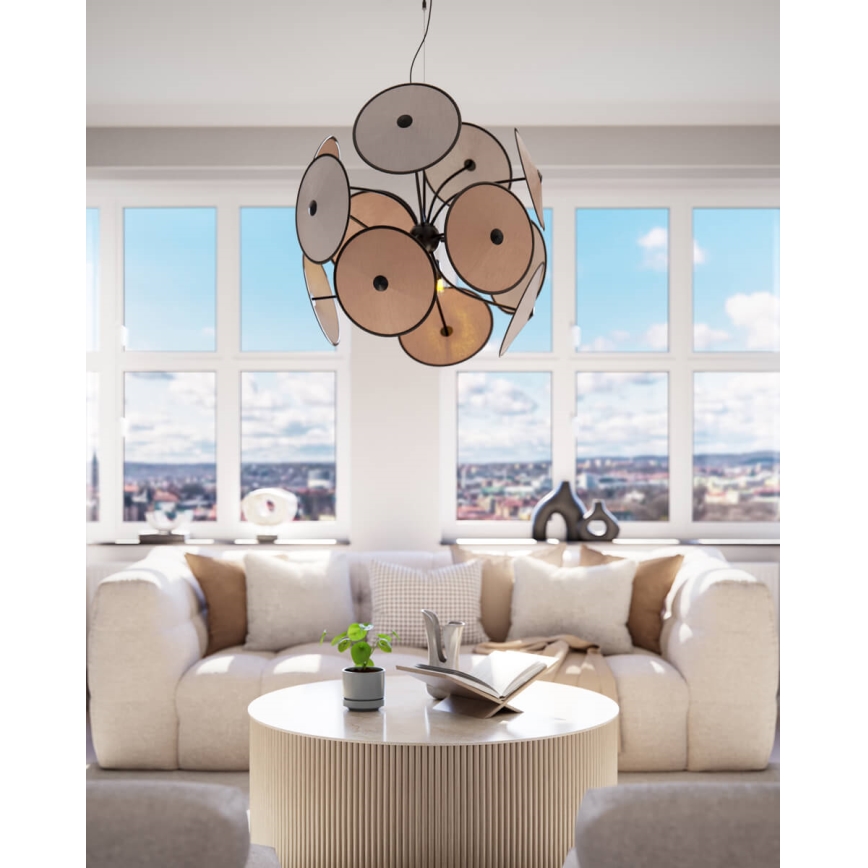 ByRydens - Viseča svetilka na kablu CAPPELLO 4xE14/5W/230V