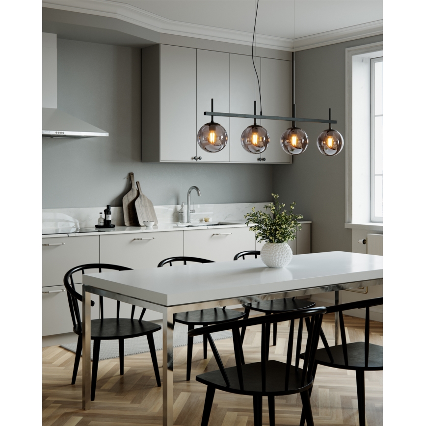 ByRydens - Viseči lestenec BOYLE 4xE27/8W/230V