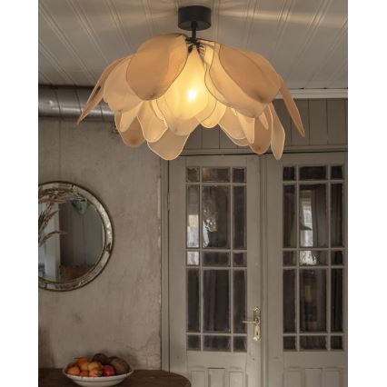 ByRydens - Stropno pritrjen lestenec LOU LOU 1xE27/8W/230V bež
