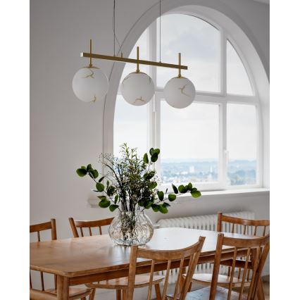 ByRydens - Viseči lestenec BELLAGIO na vrvici 3xE27/8W/230V