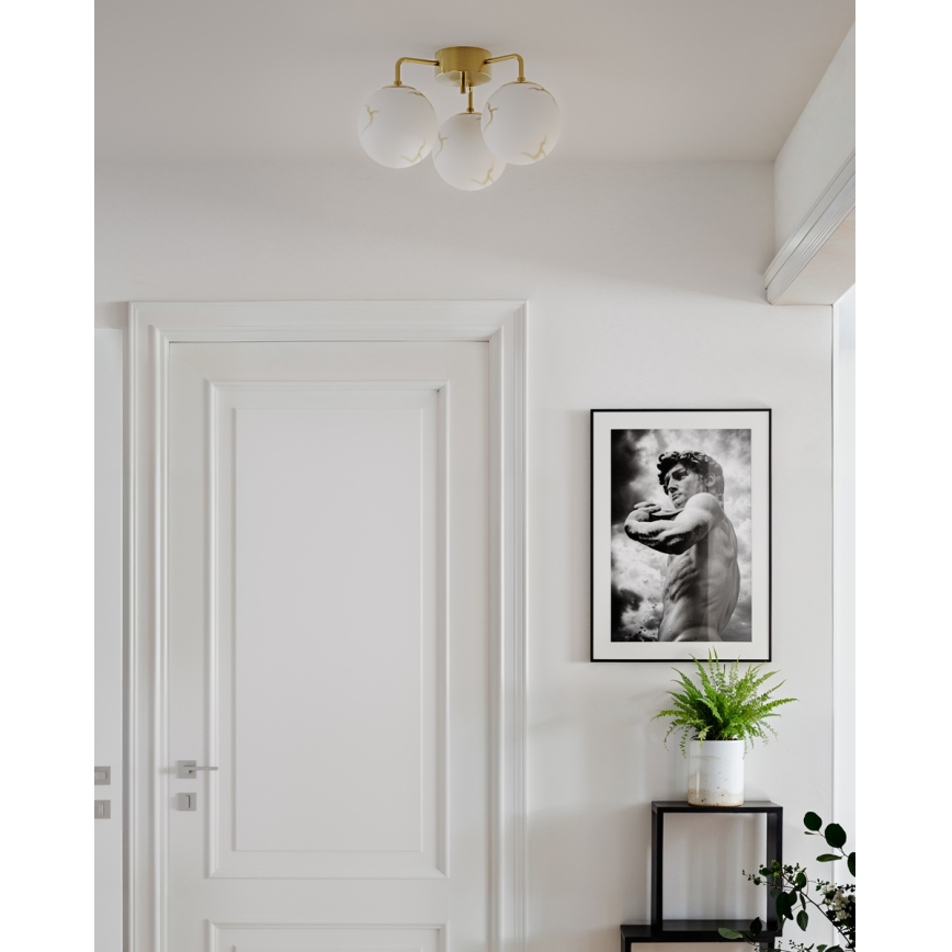 ByRydens - Pritrdjen stropni lestenec BELLAGIO 3xE27/8W/230V