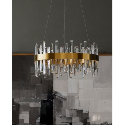 ByRydens - LED lestenec na jekleni vrvici TRIUMPH LED/45W/230V