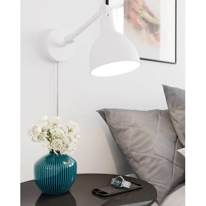 ByRydens - Stenska svetilka BAZAR 1xE27/5W/230V bela