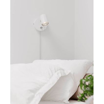 ByRydens - Zatemnitveni stenski reflektor CORRECT 1xGU10/7W/230V bela
