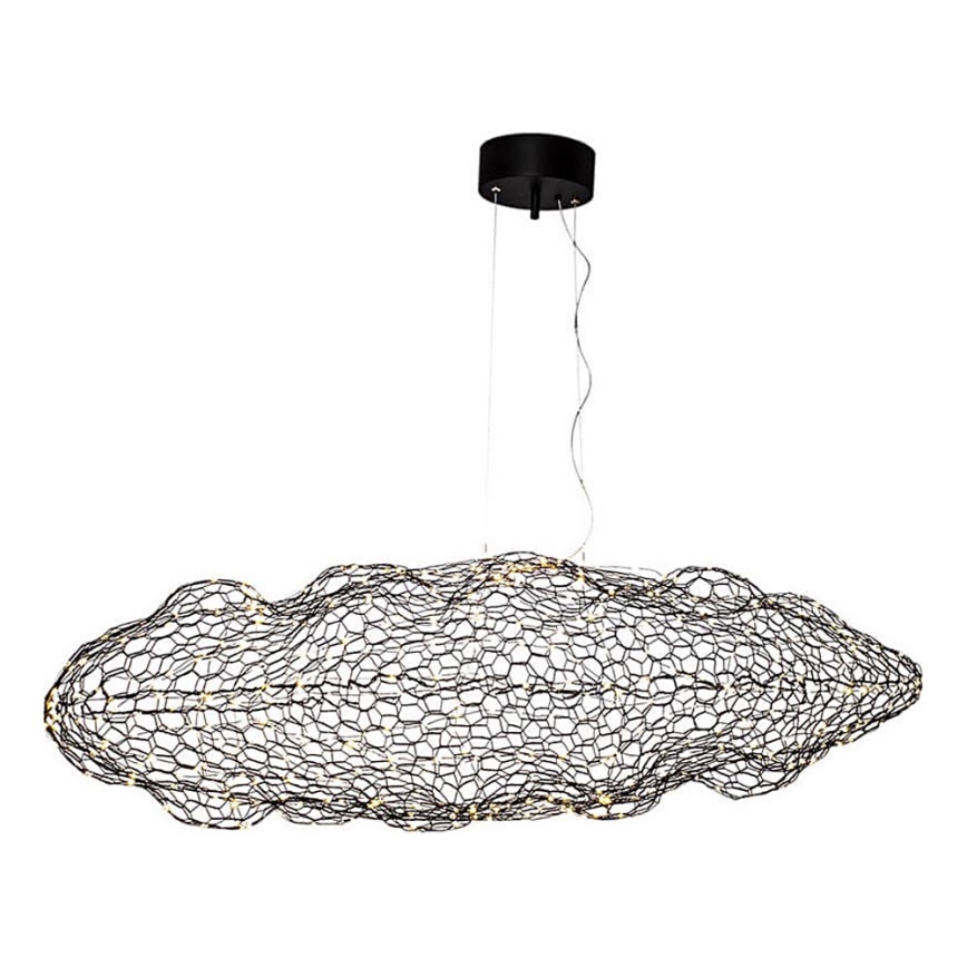 ByRydens - LED Lestenec na vrvici HAYDEN LED/15W/230V črna
