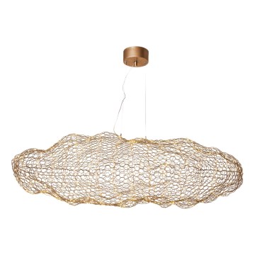 ByRydens - LED Lestenec na vrvici HAYDEN LED/15W/230V zlata