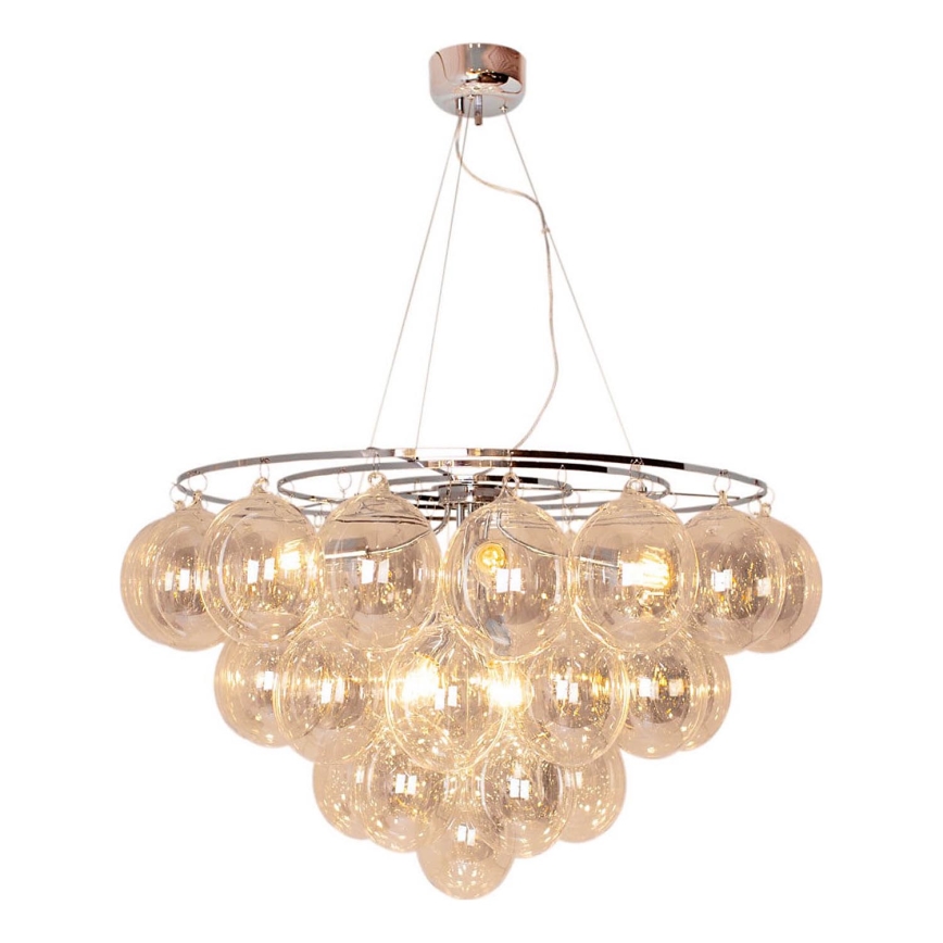 ByRydens - Lestenec na jekleni vrvici GROSS GIANT 8xE27/8W/230V