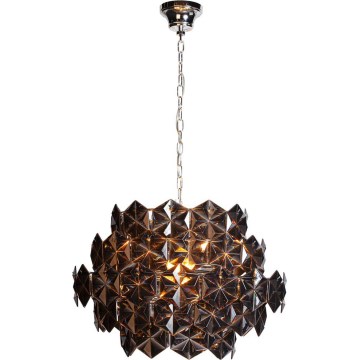 ByRydens - Lestenec na verigi MONARQUE MINI 3xE14/8W/230V črna