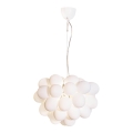 ByRydens - Lestenec na vrvici GROSS 8xG9/4W/230V bela pr. 50 cm