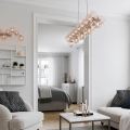 ByRydens - Lestenec na vrvici SPLENDOR 25xG9/5W/230V dimna/rjava