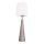 ByRydens - Namizna svetilka LOFTY 1xE27/5W/230V bela/srebrna