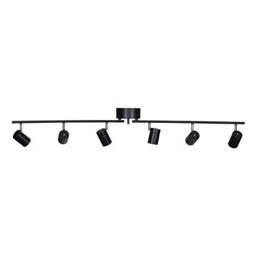 ByRydens - Reflektor CORRECT 6xGU10/7W/230V črna pr. 30 cm