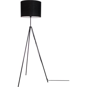 ByRydens - Stoječa svetilka RINA 1xE27/5W/230V črna