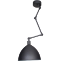 ByRydens - Stropna svetilka na nosilcu BAZAR 1xE27/5W/230V črna
