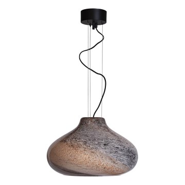 ByRydens - Viseča svetilka na kabelu MIRA 1xE27/5W/230V rjava