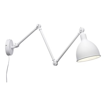 ByRydens - Zatemnitvena stenska svetilka BAZAR 1xE27/5W/230V bela