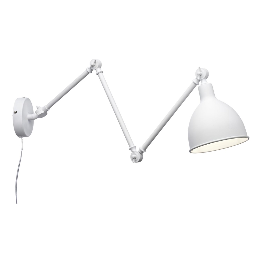 ByRydens - Zatemnitvena stenska svetilka BAZAR 1xE27/5W/230V bela