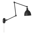 ByRydens - Zatemnitvena stenska svetilka BAZAR 1xE27/5W/230V črna