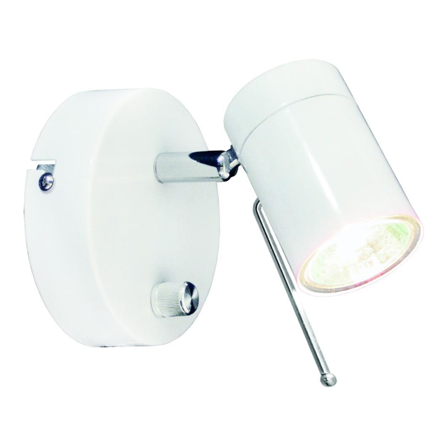 ByRydens - Zatemnitveni stenski reflektor CORRECT 1xGU10/7W/230V bela