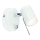 ByRydens - Zatemnitveni stenski reflektor CORRECT 1xGU10/7W/230V bela
