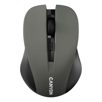 Canyon - Brezžična miška 800/1000/1200 DPI 2xAAA siva
