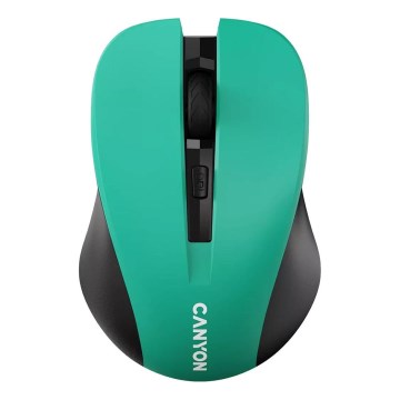 Canyon - Brezžična miška 800/1000/1200 DPI 2xAAA zelena