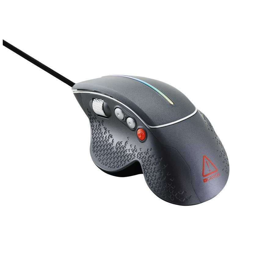 Canyon - LED RGB Gaming miška 800/1600/2400/3200/4800/6400 DPI