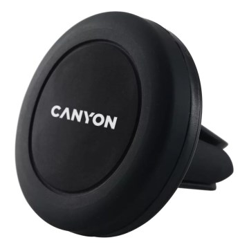 Canyon - Magnetni nosilec za telefon v avtomobilu okrogla črna
