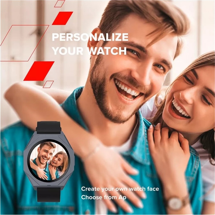 Canyon - Pametna ura OTTO IP68 srebrna