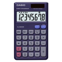 Casio - Žepni kalkulator 1xLR54 moder