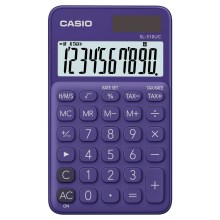 Casio - Žepni kalkulator 1xLR54 vijoličen