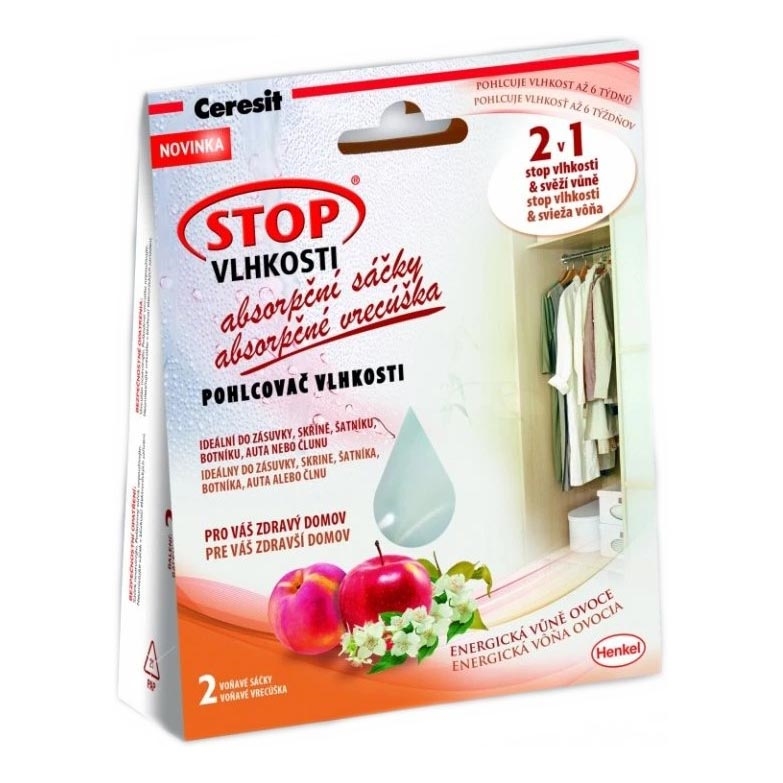 Ceresit - Absorpcijske vrečke 2x 50 g poživljajoče sadje