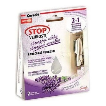 Ceresit - absorpcijske vrečke 2x 50 g sivke