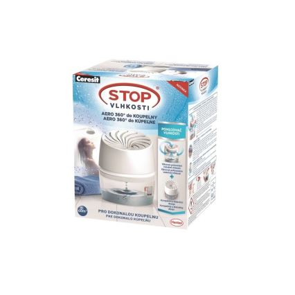 Ceresit - Odvlaževalnik zraka za kopalnico AERO 360° bela