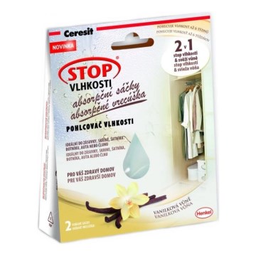 Ceresit - vpojne vrečke 2x 50 g vanilija