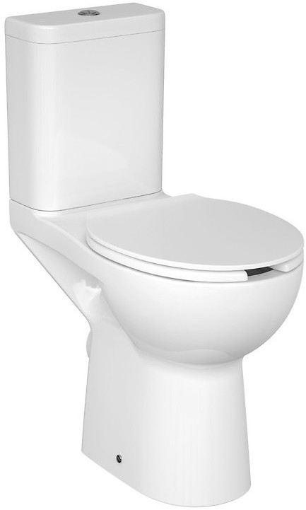 Cersanit K11-0221 - Stoječa WC školjka brez ovir ETIUDA keramika/bela