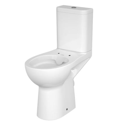 Cersanit K11-0221 - Stoječa WC školjka brez ovir ETIUDA keramika/bela