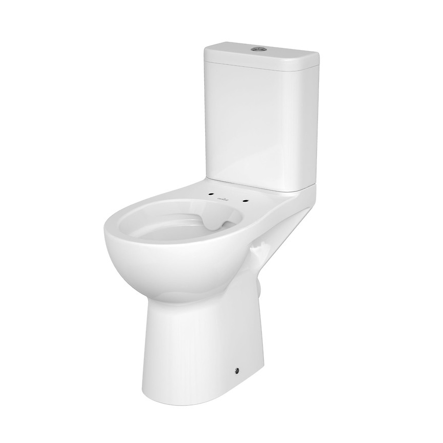 Cersanit K11-0221 - Stoječa WC školjka brez ovir ETIUDA keramika/bela