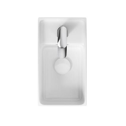 Cersanit K114-004 - Umivalnik za pult CREA 22x40 cm keramika/sijajno bela