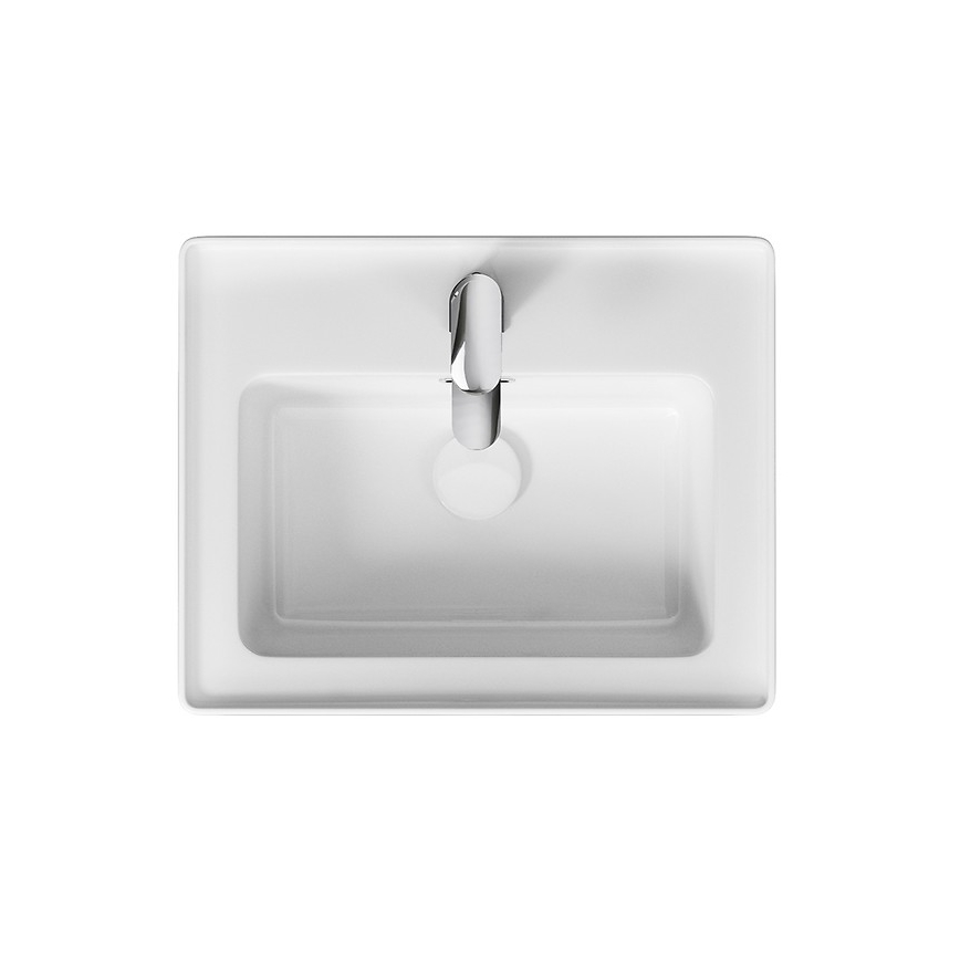 Cersanit K114-005 - Umivalnik za pult/stenski CREA 40x50,5 cm keramika/sijajna bela