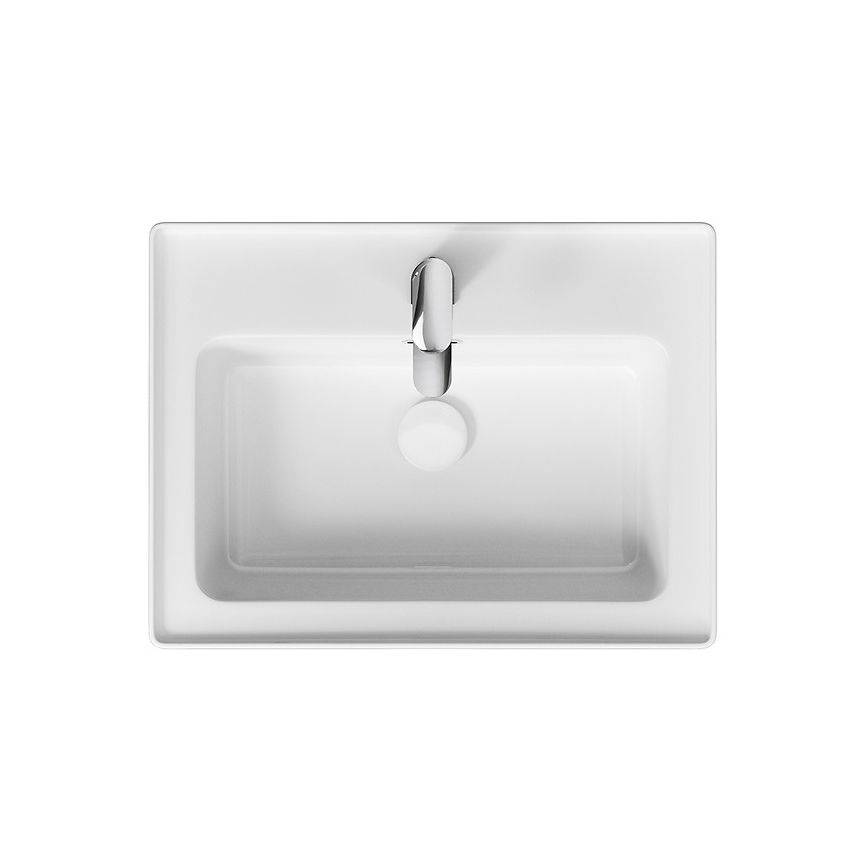 Cersanit K114-006 - Vgradni umivalnik CREA 44,5x60 cm keramika/sijajna bela