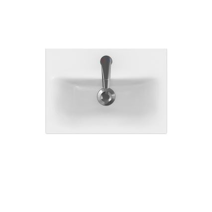 Cersanit K116-008 - Umivalnik na pult/stenski MODUO SLIM 35x50 cm keramika/sijajna bela