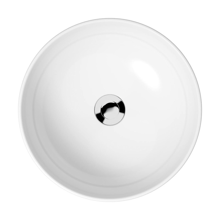 Cersanit K116-048 - Namizni umivalnik MODUO pr. 40 cm keramika/sijoča ​​bela