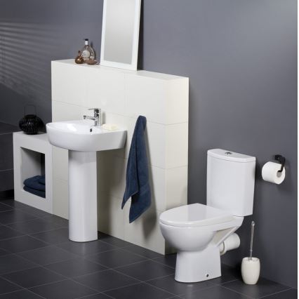Cersanit K27-062 - Stojalo WC PARVA keramika/bela