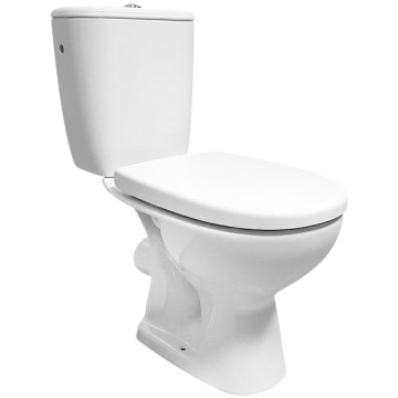 Cersanit K667-052 - Talno stoječe stranišče s straniščno desko ARTECO keramika/bela