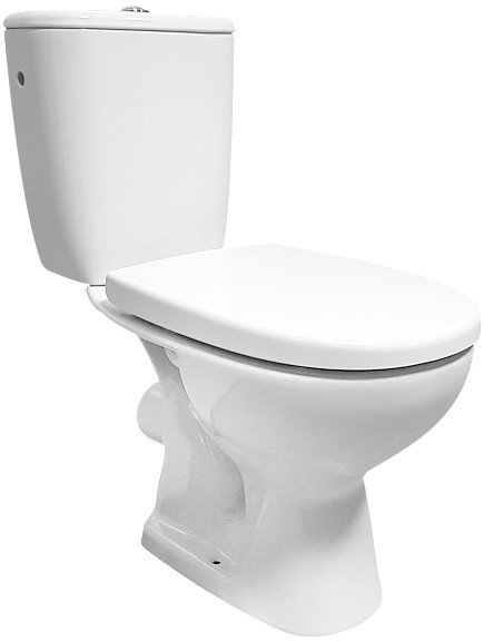 Cersanit K667-052 - Talno stoječe stranišče s straniščno desko ARTECO keramika/bela