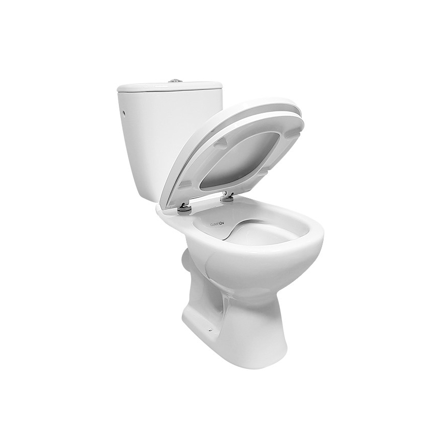 Cersanit K667-052 - Talno stoječe stranišče s straniščno desko ARTECO keramika/bela